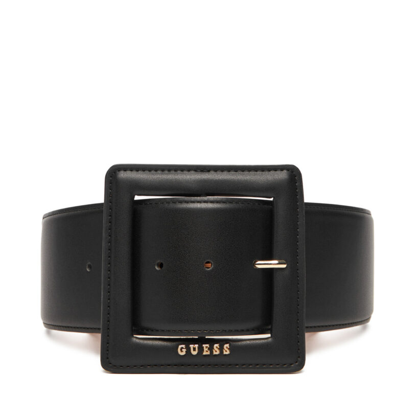 Дамски колан Guess BW9245 P5370 Черен цвят на ниска цена