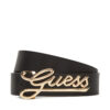 Дамски колан Guess BW9250 P5335 Черен цвят на ниска цена