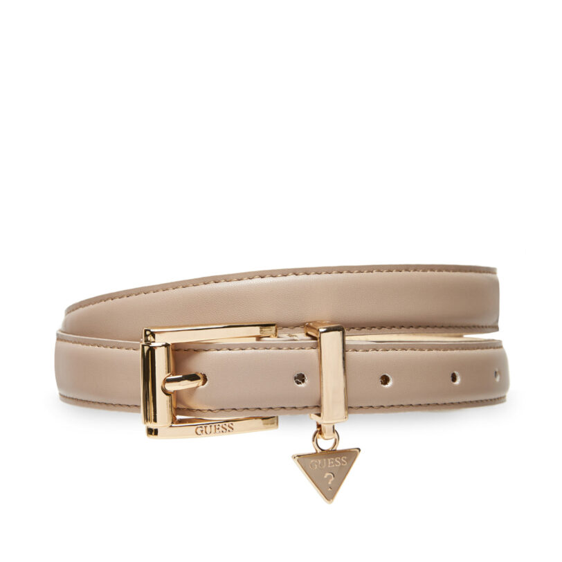 Дамски колан Guess BW9254 P5325 Бежов цвят на ниска цена