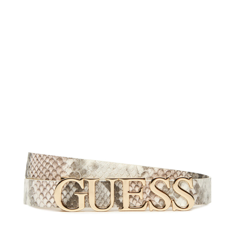 Дамски колан Guess BW9258 P5320 Сив цвят на ниска цена