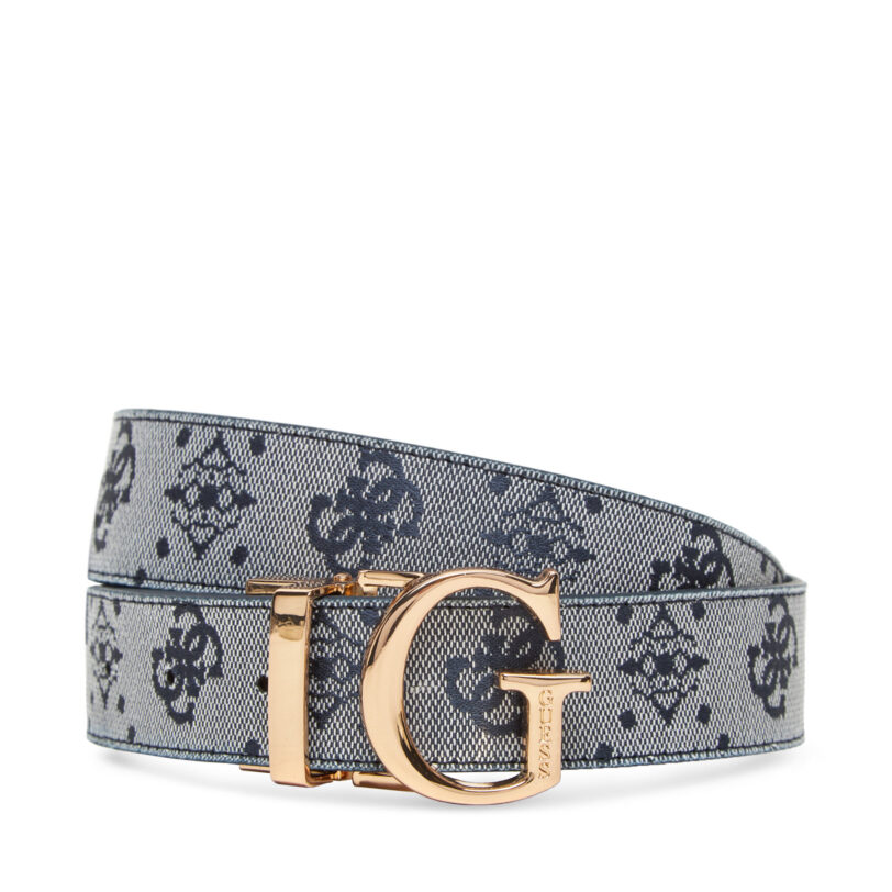 Дамски колан Guess BW9267 P5330 Тъмносин цвят на ниска цена