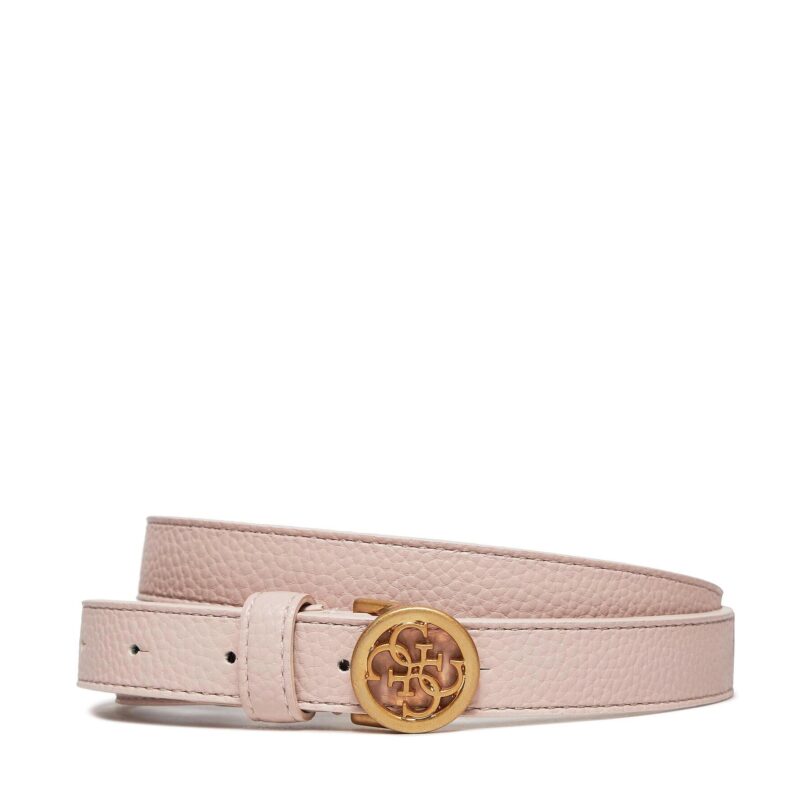 Дамски колан Guess Laryn (BA) Belts BW9080 P4120 Розов цвят на ниска цена