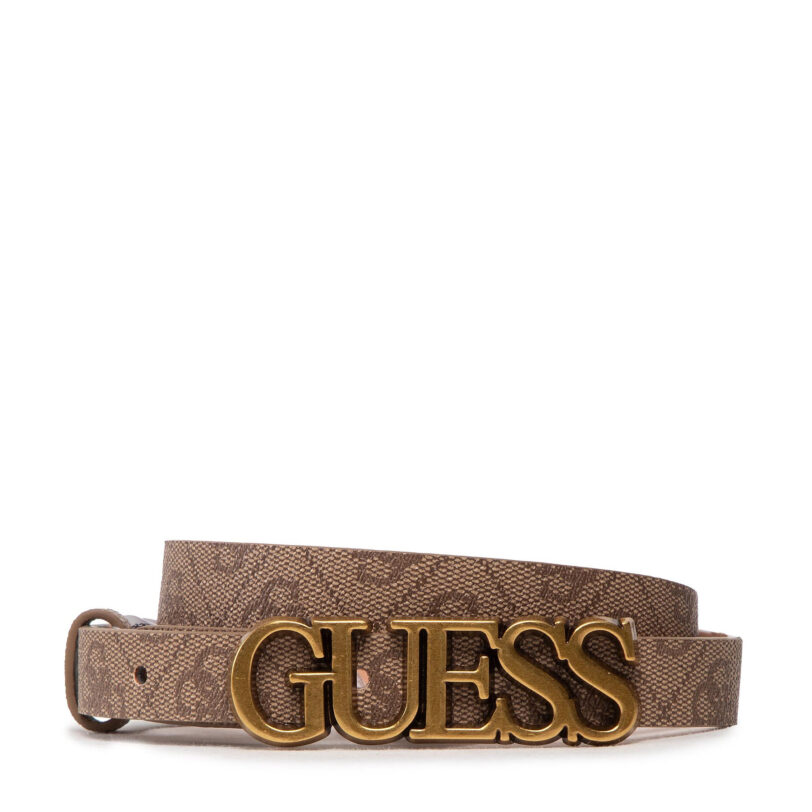Дамски колан Guess Noelle Belts BW7727 VIN20 Кафяв цвят на ниска цена