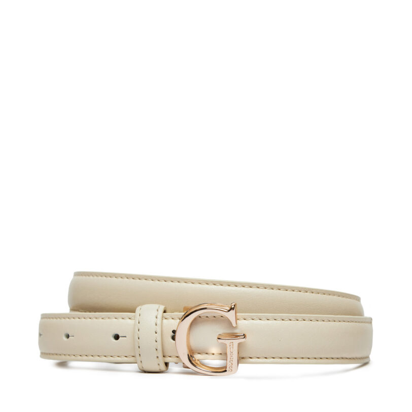 Дамски колан Guess Not Coordinated Belts BW9119 P4220 Екрю цвят на ниска цена