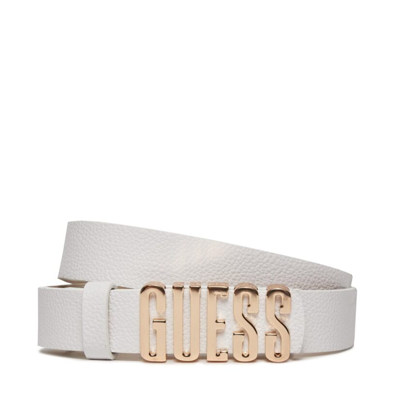 Дамски колан Guess Vikky BW9114 P4225 Бежов цвят на ниска цена