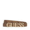 Дамски колан Guess Zamira BW9204 P5120 Кафяв цвят на ниска цена