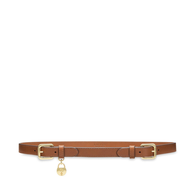 Дамски колан LAUREN RALPH LAUREN 412917963002 Кафяв цвят на ниска цена