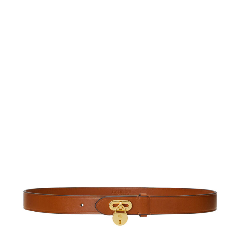 Дамски колан LAUREN RALPH LAUREN 412920812001 Кафяв цвят на ниска цена