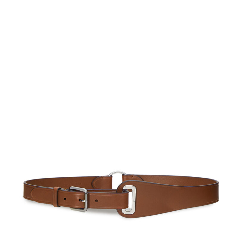Дамски колан LAUREN RALPH LAUREN 412961646001 Кафяв цвят на ниска цена