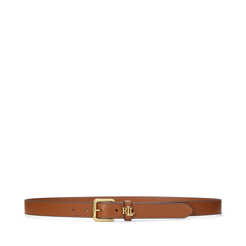 Дамски колан LAUREN RALPH LAUREN 412968763002 Кафяв цвят на ниска цена
