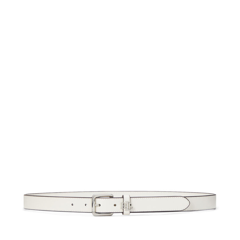 Дамски колан LAUREN RALPH LAUREN 412968763005 Бял цвят на ниска цена