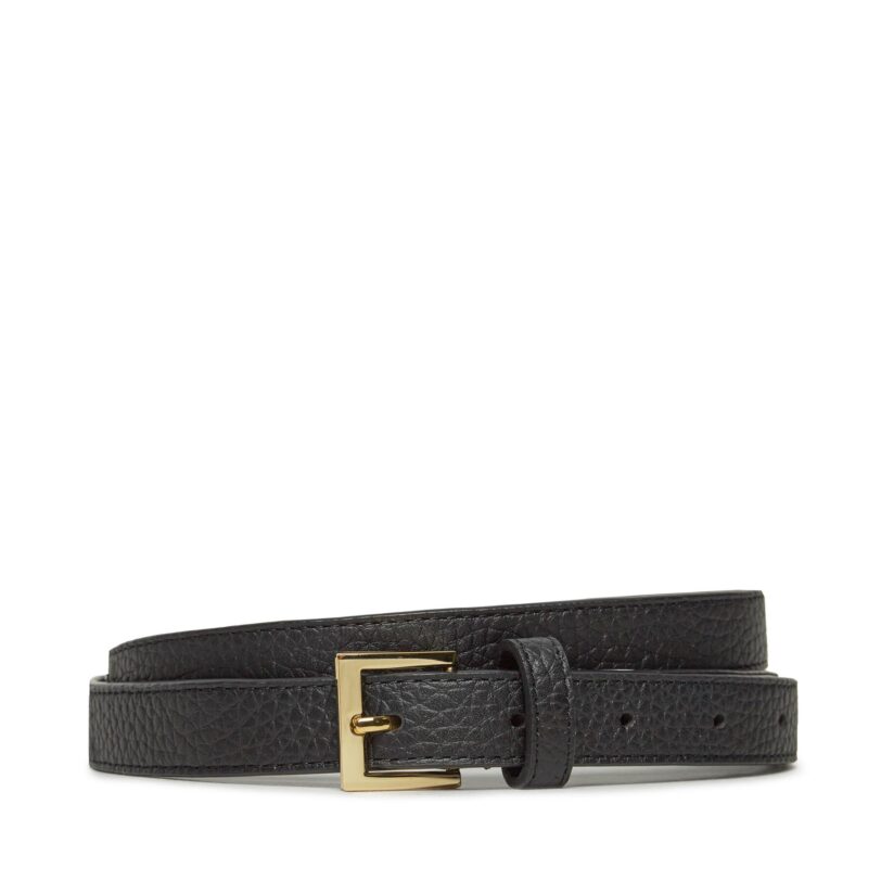 Дамски колан Lauren Ralph Lauren 412912036002 Черен цвят на ниска цена