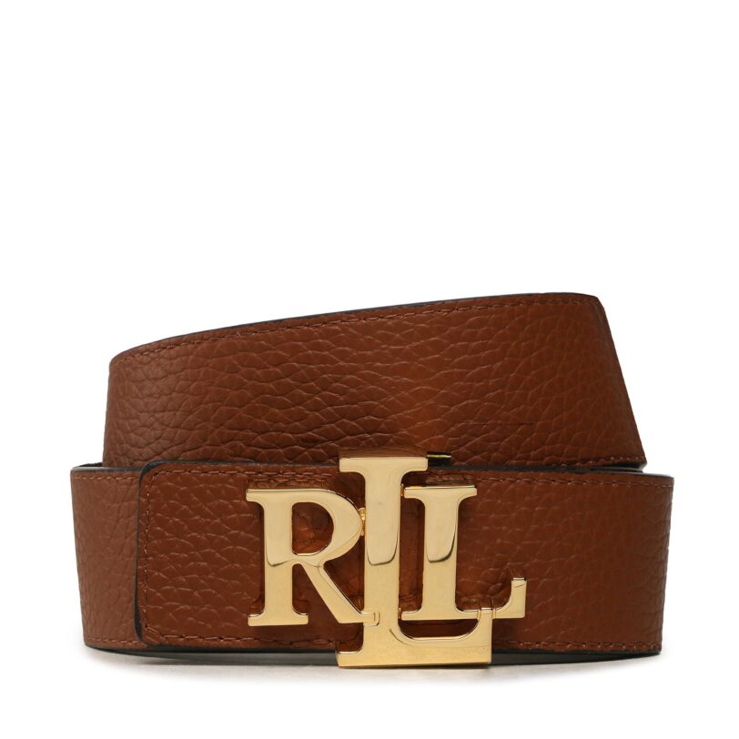Дамски колан Lauren Ralph Lauren 412912040002 Кафяв цвят на ниска цена