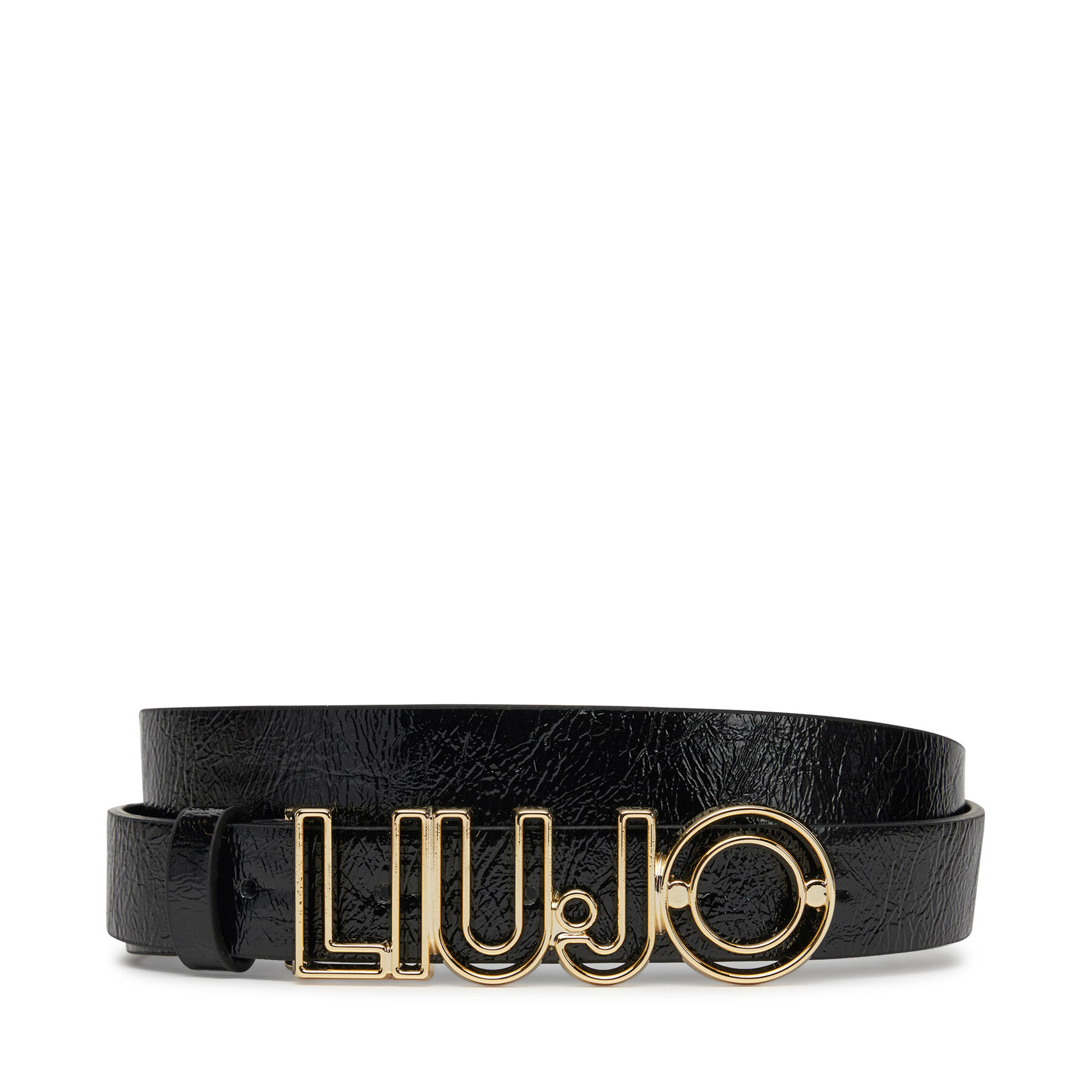 Дамски колан Liu Jo Hips Belt 2.5Cm AA5232 E0008 Черен цвят на ниска цена