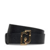 Дамски колан Liu Jo Hips Belt 3.5Cm AA5237 E0058 Черен цвят на ниска цена