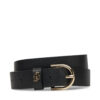 Дамски колан Liu Jo Hips Belt 3Cm AA5242 P0129 Черен цвят на ниска цена
