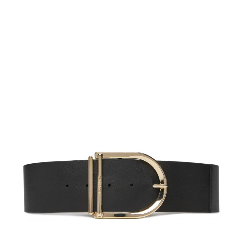 Дамски колан PINKO Cheyenne 60mm 20251 PLT01 A2LY Z99L Черен цвят на ниска цена