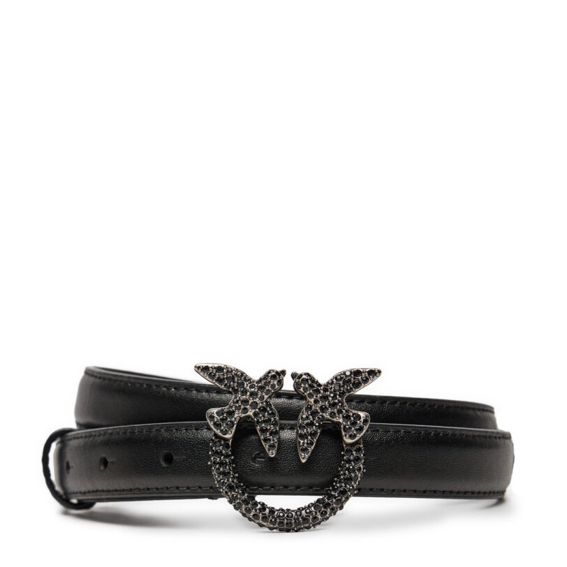 Дамски колан PINKO Love Berry H2 Belt AI 24-25 PLT01 100143 A2A9 Черен цвят на ниска цена