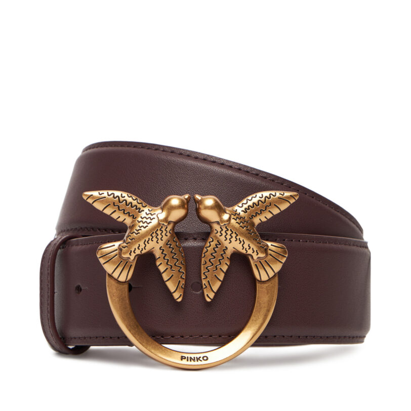 Дамски колан PINKO Love Berry H4 Belt AI 25-26 PLT01 100120 A0F1 Виолетов цвят на ниска цена