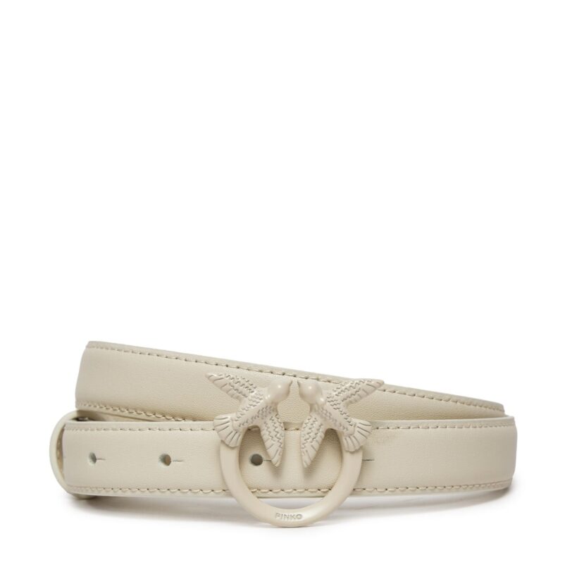 Дамски колан Pinko Love Berry H2 Belt. PE 24 PLT01 100143 A1K2 Бежов цвят на ниска цена