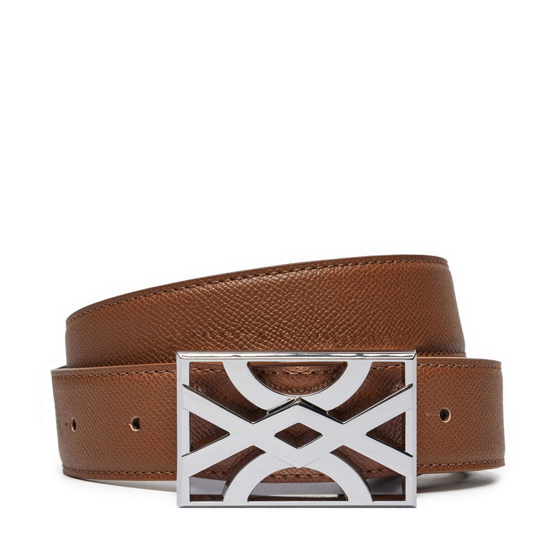 Дамски колан United Colors Of Benetton 6HEEUL00D Кафяв цвят на ниска цена