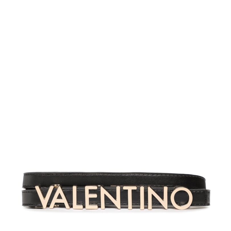 Дамски колан Valentino Belty VCS6W555 Черен цвят на ниска цена