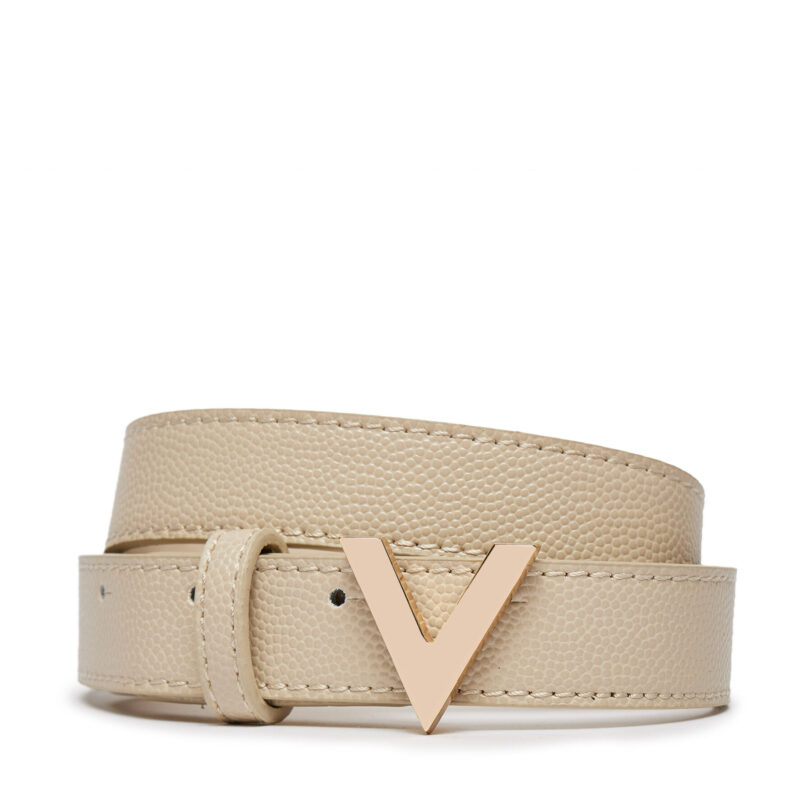 Дамски колан Valentino Divina VCS1R456GN Бежов цвят на ниска цена