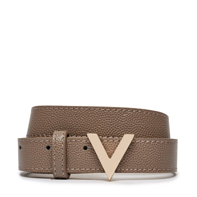 Дамски колан Valentino Divina VCS1R456GN Сив цвят на ниска цена