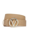 Дамски колан Valentino Hampton VCS7VQ03SAF Бежов цвят на ниска цена