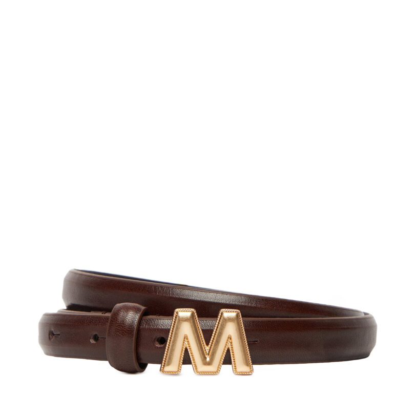 Дамски колан Weekend Max Mara Palude 2525506014600 Кафяв цвят на ниска цена