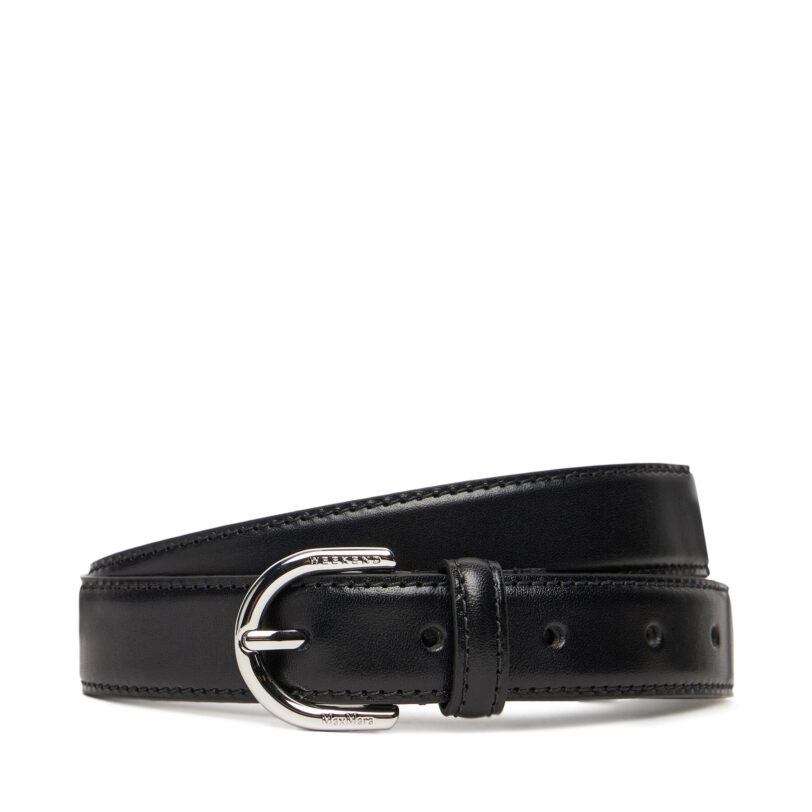 Дамски колан Weekend Max Mara Udine 2525506044600 Черен цвят на ниска цена