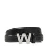 Дамски колан Weekend Max Mara West 2515501024600 Черен цвят на ниска цена