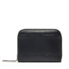 Дамски портфейл Calvin Klein Embossed Logo Medium Zip Around K60K612965 Черен цвят на ниска цена