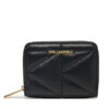 Дамски портфейл KARL LAGERFELD A1W32064 Черен цвят на ниска цена