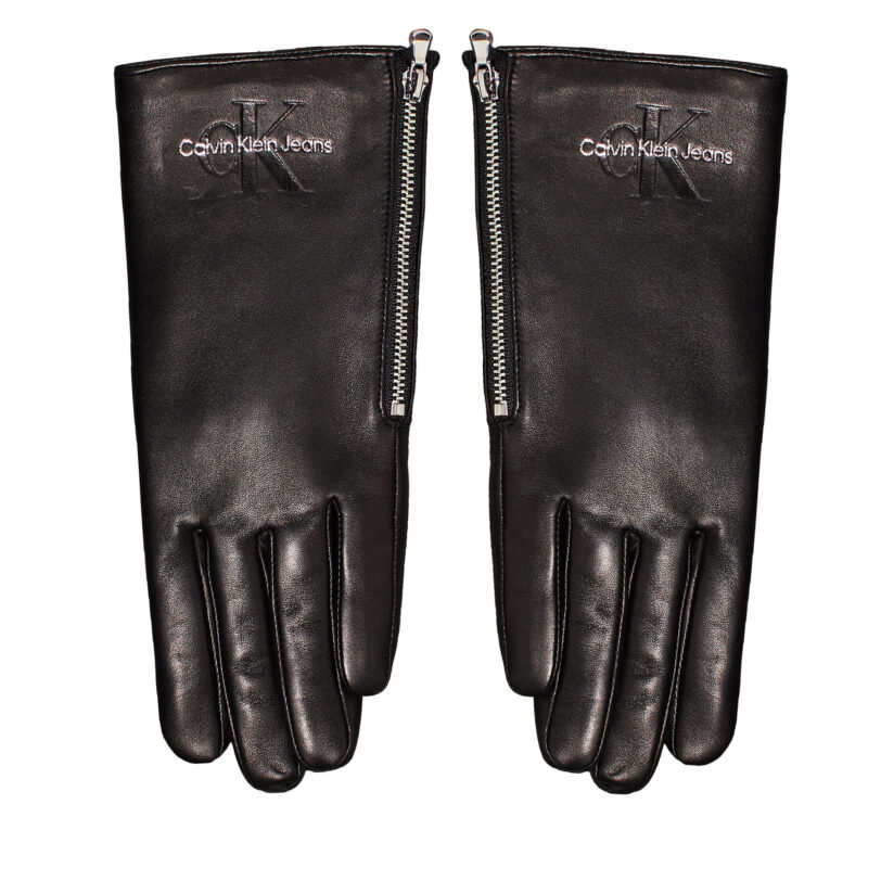 Дамски ръкавици Calvin Klein K60K612665 Черен цвят на ниска цена