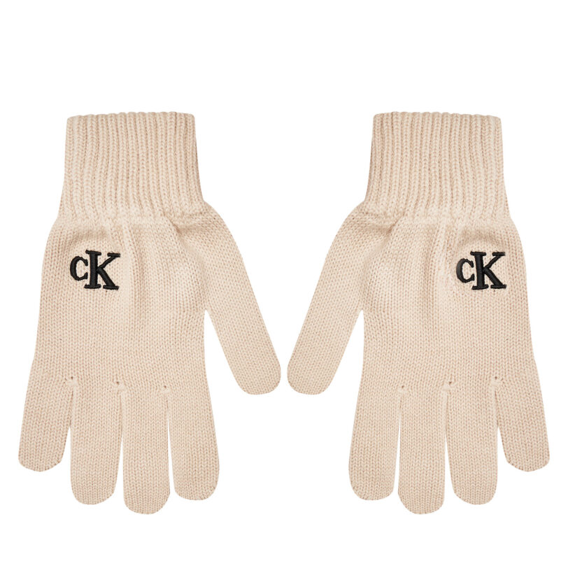 Дамски ръкавици Calvin Klein Seasonal K60K612661 Розов цвят на ниска цена