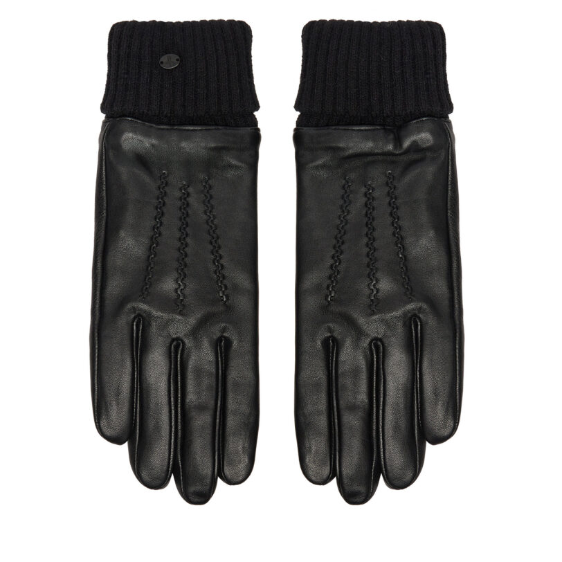 Дамски ръкавици EMU Australia Loch Gloves W7016 Черен цвят на ниска цена