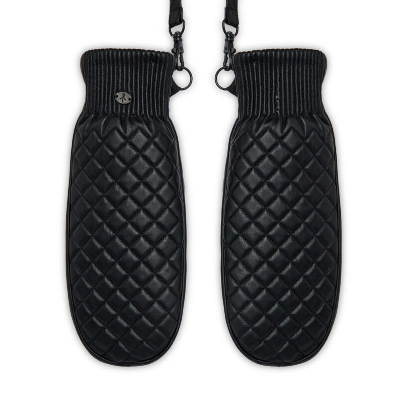 Дамски ръкавици EMU Australia Margaret Mittens W7013 Черен цвят на ниска цена