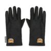 Дамски ръкавици MOSCHINO 65345 M2812 Черен цвят на ниска цена