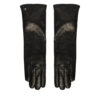 Дамски ръкавици Weekend Max Mara Senape 2425566035 Черен цвят на ниска цена