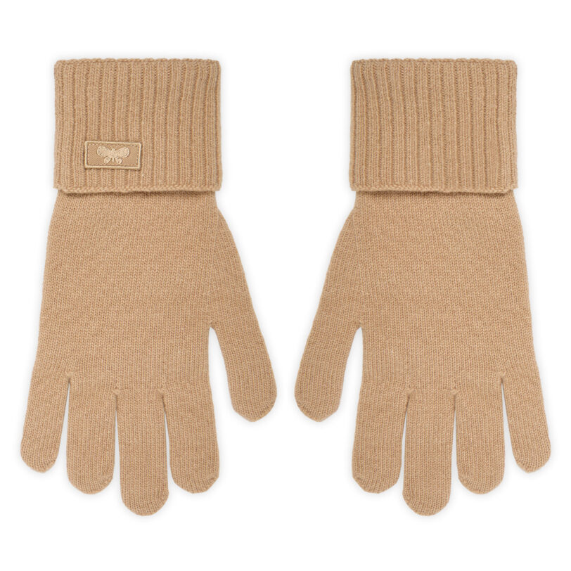 Дамски ръкавици Weekend Max Mara Zamianew 2525566055 Кафяв цвят на ниска цена
