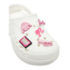 Декорация за обувки Crocs BARBIE 5 PACK 10012070 5 PACK Розов цвят на ниска цена