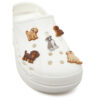 Декорация за обувки Crocs DOGGIE DOODLE 5 PACK 10015106 Кафяв цвят на ниска цена