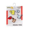 Декорация за обувки Crocs Elevated Pokemon 5 Pack 10009998 Цветен цвят на ниска цена