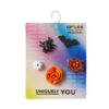 Декорация за обувки Crocs Jibbitz Hide And Eek Halloween 5 Pack 10013917 Цветен цвят на ниска цена
