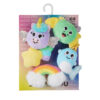 Декорация за обувки Crocs Jibbitz Magical Plush Friends 5 Pack 10012954 Цветен цвят на ниска цена