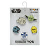 Декорация за обувки Crocs Jibbitz Star Wars 5pck 10012077 Цветен цвят на ниска цена
