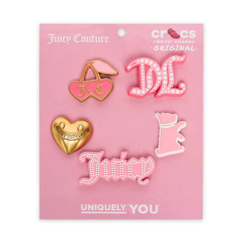 Декорация за обувки Crocs Juicy Couture 5 Pack 10014526 Цветен цвят на ниска цена