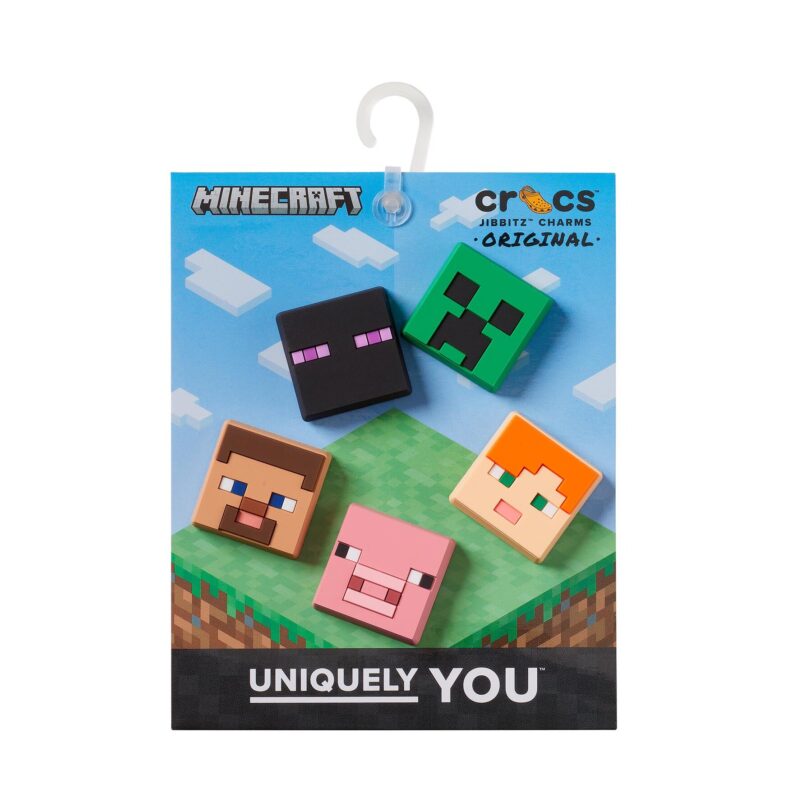 Декорация за обувки Crocs Minecraft 5 Pack 10011273 Цветен цвят на ниска цена