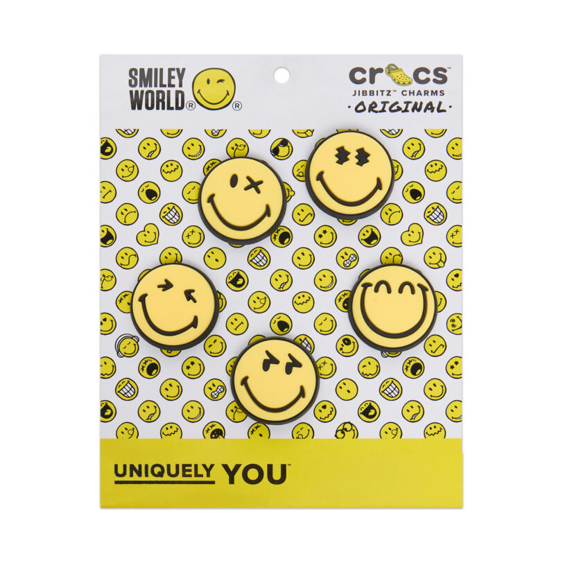 Декорация за обувки Crocs Smileyworld 5Pck 10015113 Цветен цвят на ниска цена